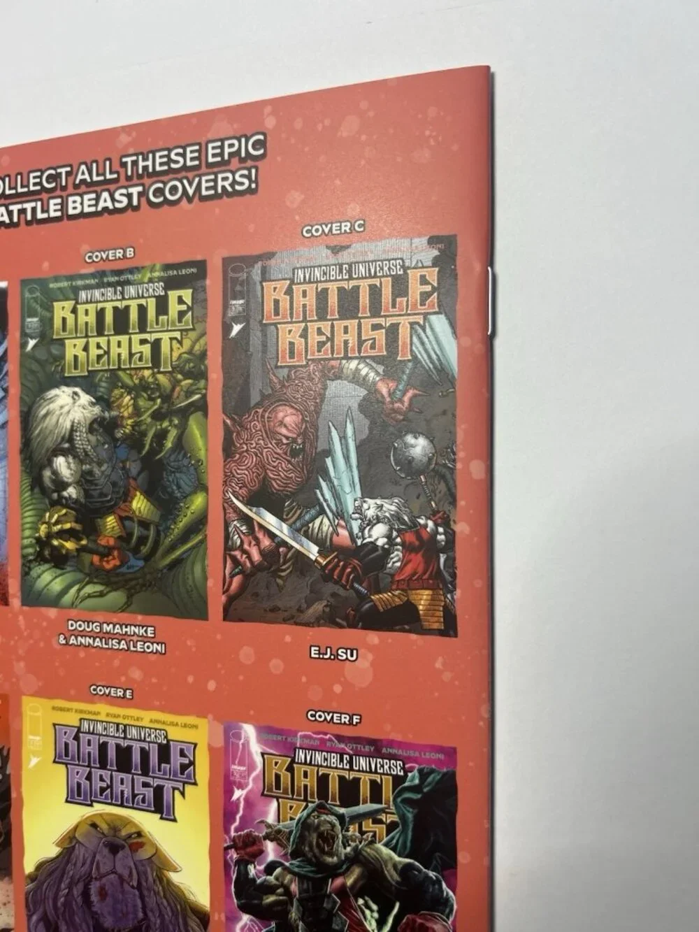 Invincible Universe: Battle Beast #2 Ultra-Rare Advance Edition (Image Comics...